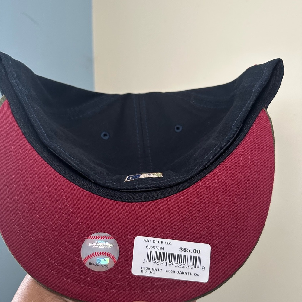 Red and Black Baseball Cap